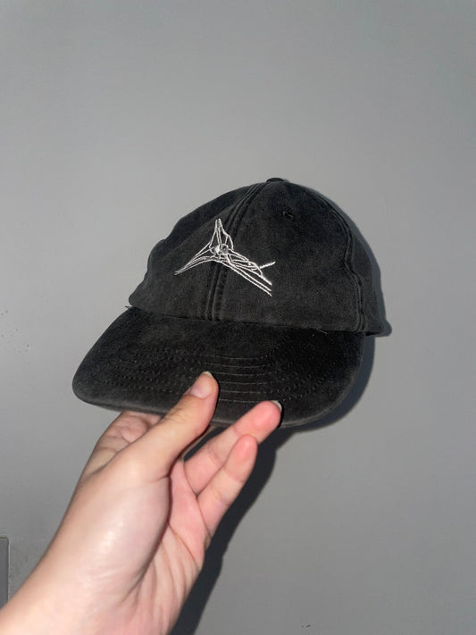 Spaghetti Junction Black Denim Cap