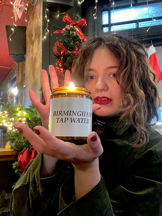 Birmingham Tap Water Scented Candle (unscented)